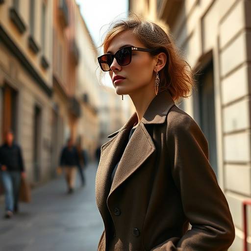 Shooting de mode dans les rues du Vieux Lyon